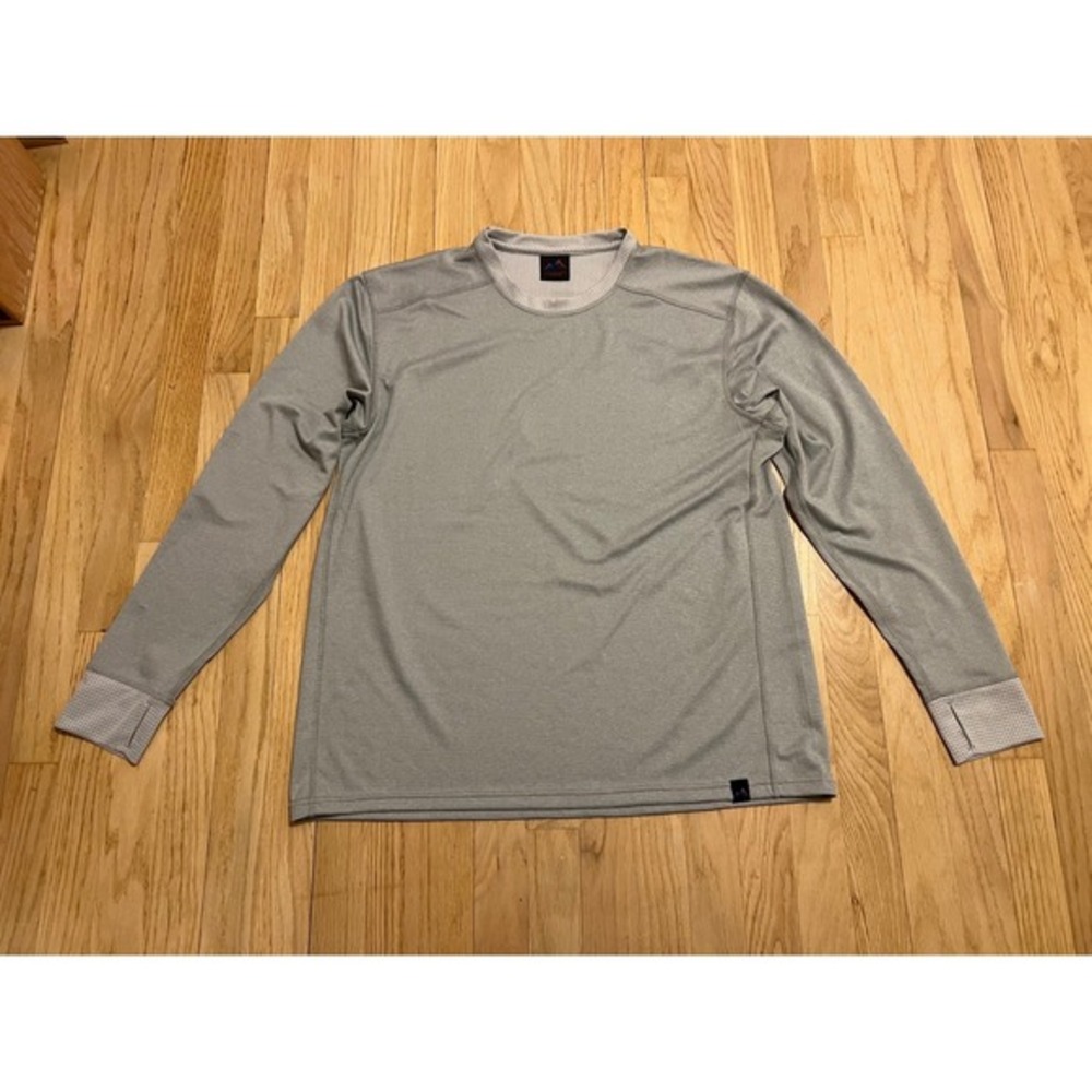 NARRAGANSETT TRADERS Mens Gray Long Sleeve Crewneck Shirt XLarge‎